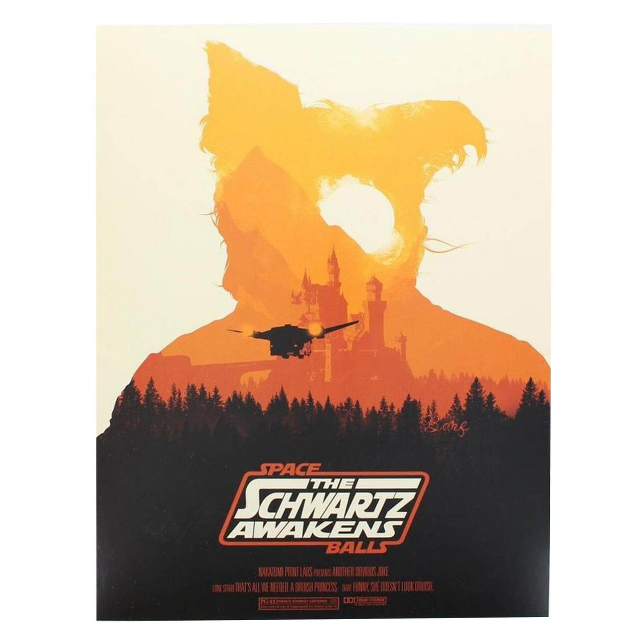 Spaceballs: The Schwartz Awakens Barf 8x10 Art Print by Joshua Budich